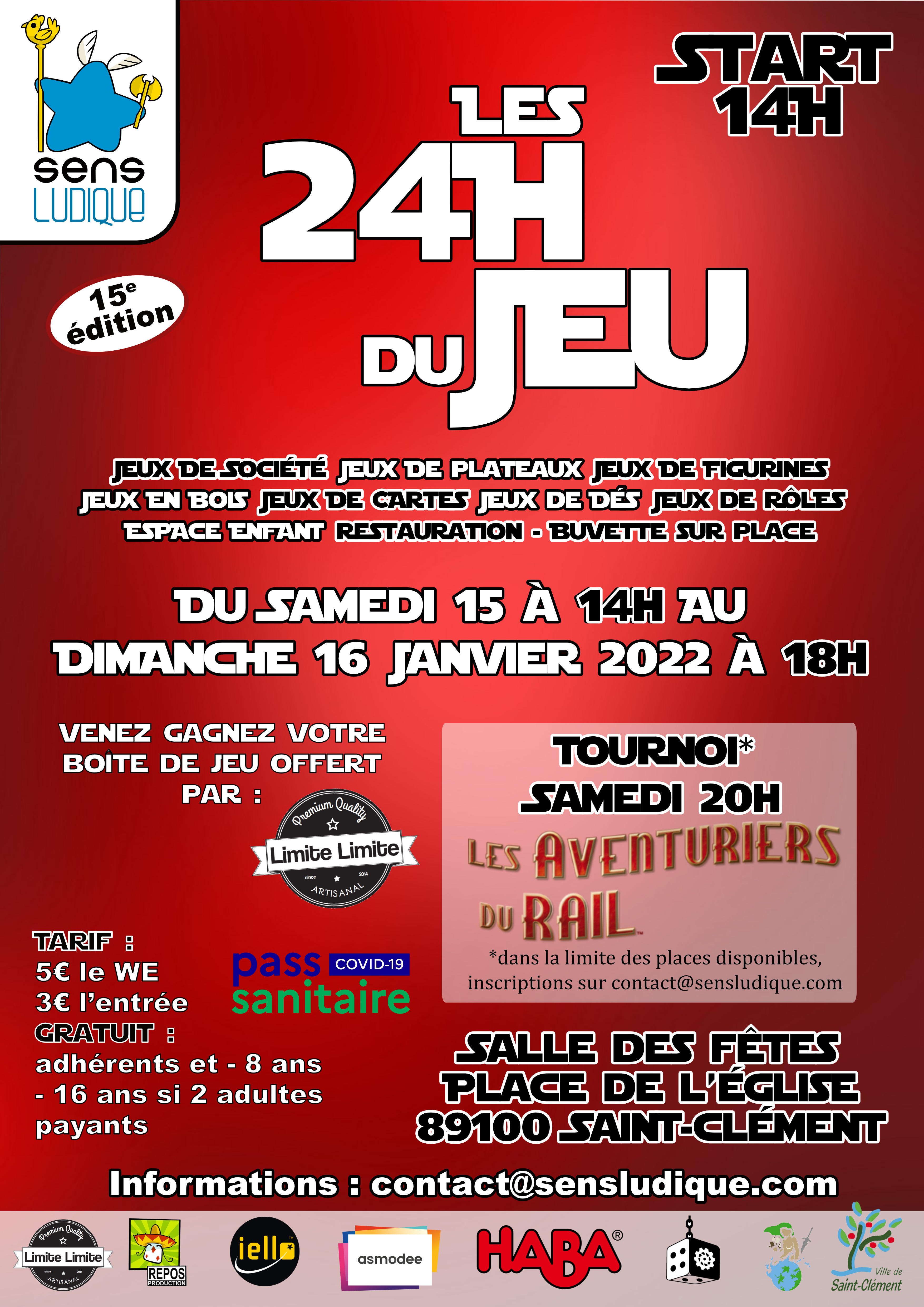 Les 24h du jeu - 15ème édition Les 24h du jeu - 15ème édition